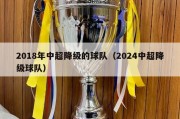 2018年中超降级的球队（2024中超降级球队）